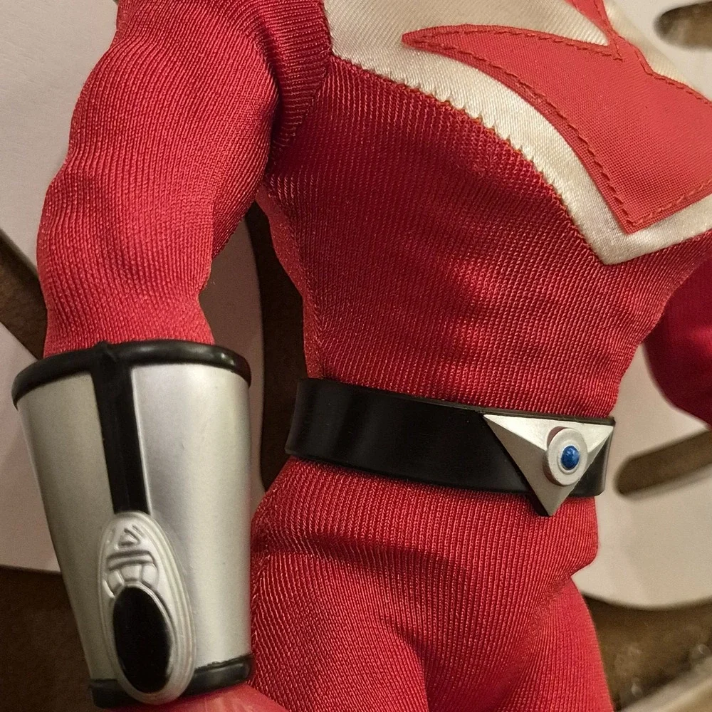 ✅Bandai Power Rangers Time Force Red Ranger Action Figure 2000's #️⃣47